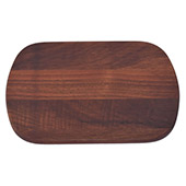 Wooden board for cutting and serving 21x15cm (walnut)