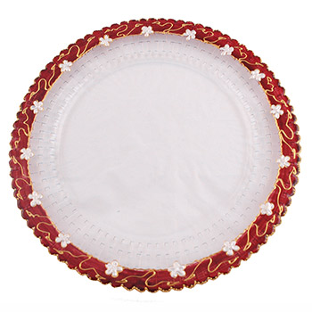 Plate for Slava cake (handmade)