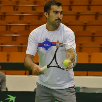 Offical T shirt of Serbia tennis team