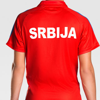 Zvanična polo majica teniske reprezentacije Srbije-2