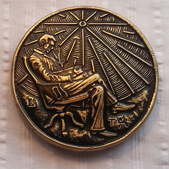 Magnet Nikola Tesla (bronza)