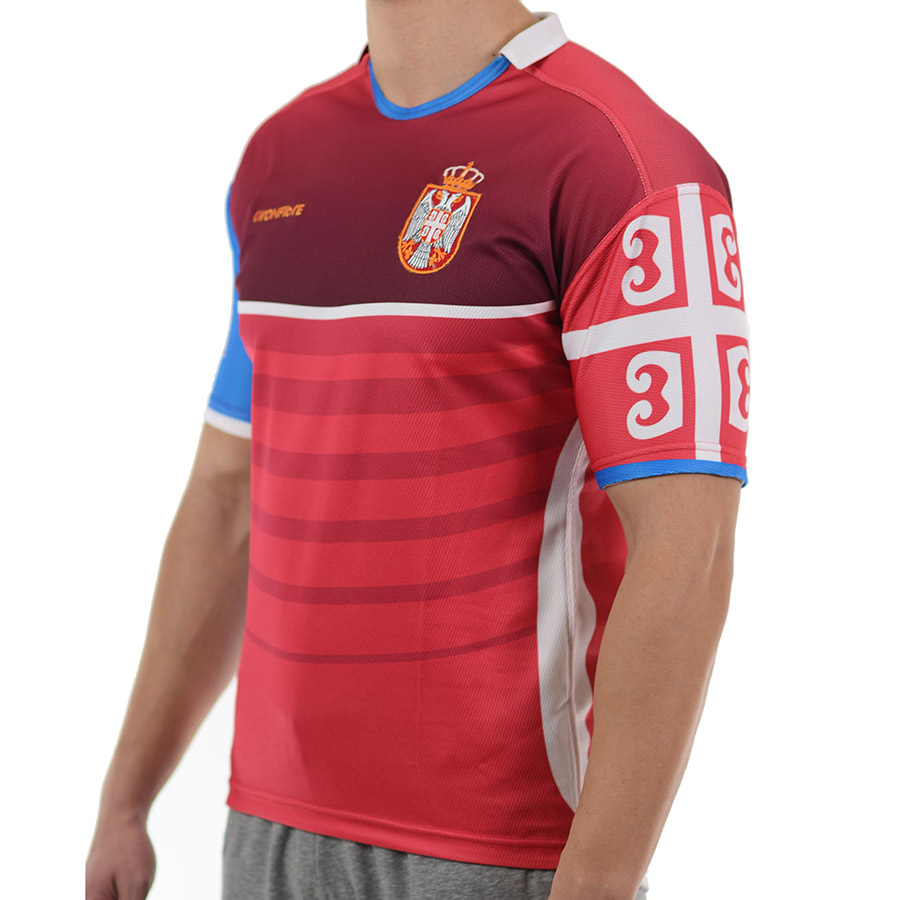 Supporters jersey Serbia - rugby 