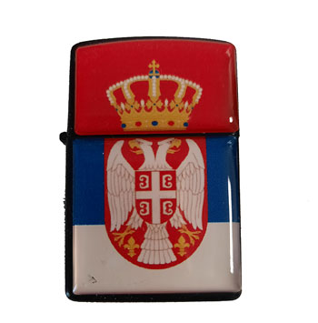 Zippo upaljač Zastava Srbije