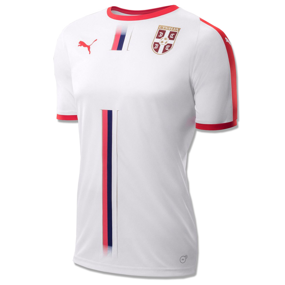 Puma Serbia away jersey for World Cup 