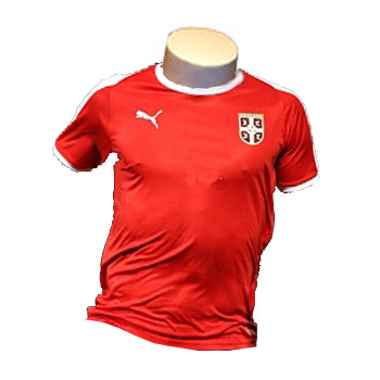 Puma Serbia home jersey for World Cup 
