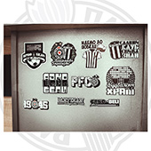 Samolepljive nalepnice FK Partizan 2944